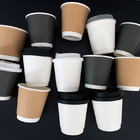 Dubbele het Document van de Muur Hete Koffie PLA de Groottekleur van de Kop Chemisch afbreekbare Beschikbare Douane