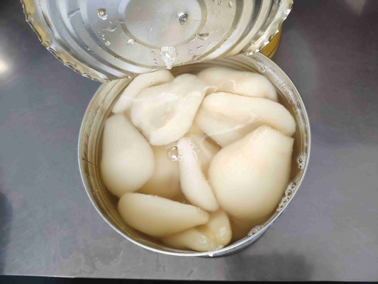 Behoudproces Syrup Geconserveerde peer halveert 100% vers Natuurlijke smaak