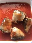 Strak Ingepakte Gezondste Ingeblikte Vissen, Ingeblikte Sardines in Tomatensaus