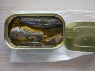Heerlijke Natuurlijke Ingeblikte Vissensardines in Plantaardige olie125g Netto Gewicht