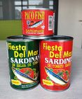 Ingeblikte Sardinevissen in Tomatensaus velen Type van Verpakking