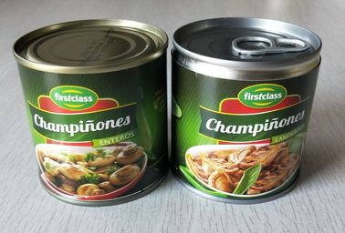 184G de ingeblikte Champignonpaddestoel blikte Verse Paddestoelenplakken/Stukken en Stammen in