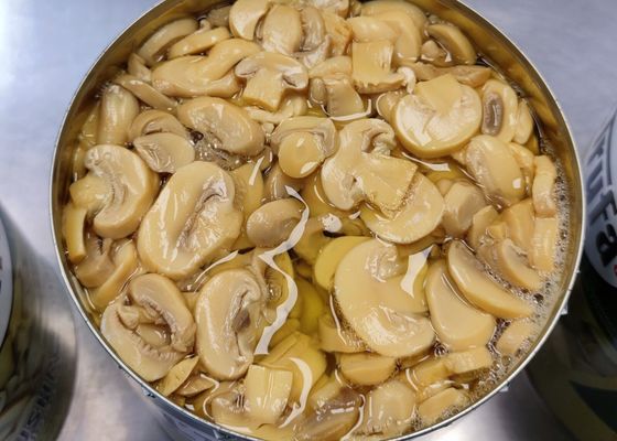 2840g Unlacquered Ingeblikte Stukken en de Stammen van de Champignonpaddestoel