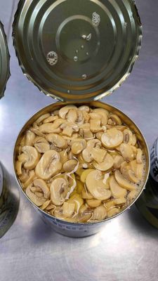 De zoute Aroma Ingeblikte Plak van de Champignonpaddestoel