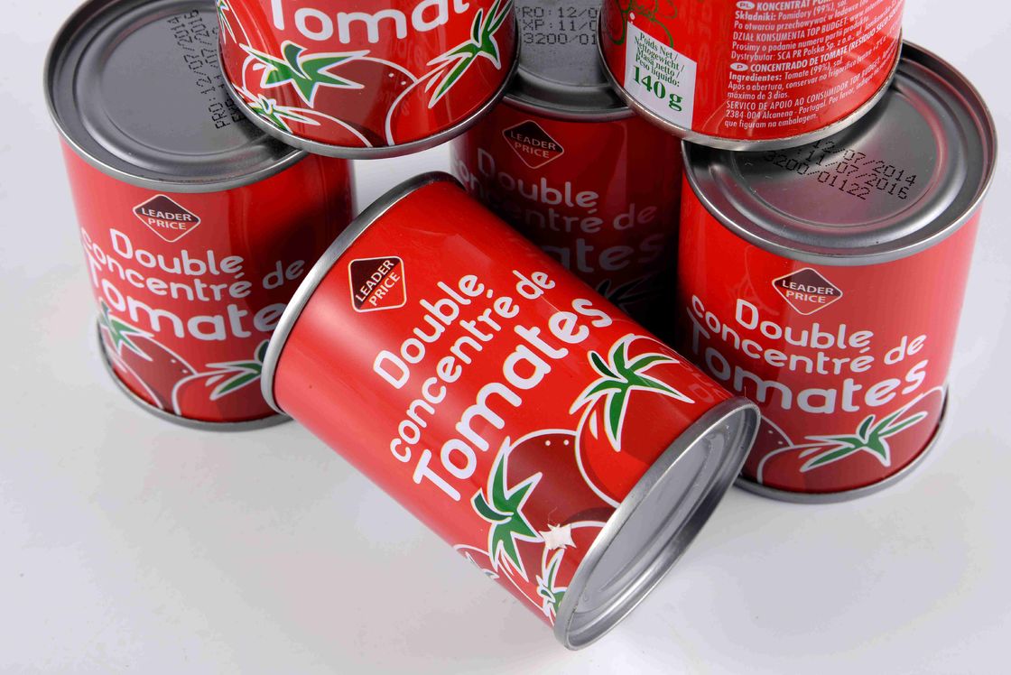 Handige tomatenextract uit blik voor serveersuggesties of als dipsaus voor snacks. Bewaren op een droge plaats.