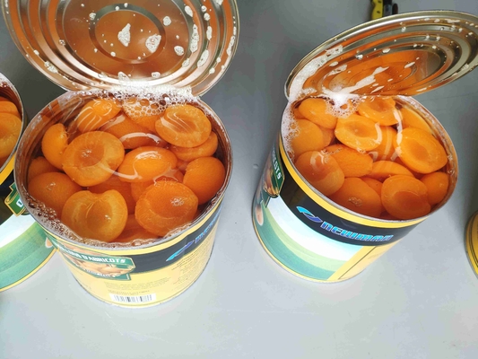 22 g totale koolhydraten Ingeblikte abrikozenhalve met een houdbaarheid van 2 jaar